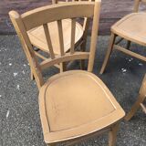 Set of 4 vintage bistro chairs