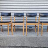 Set of 4 Baumann Scandinavian chairs