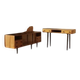 Mid-century glazed cabinet bookcase by Mojmír Požár