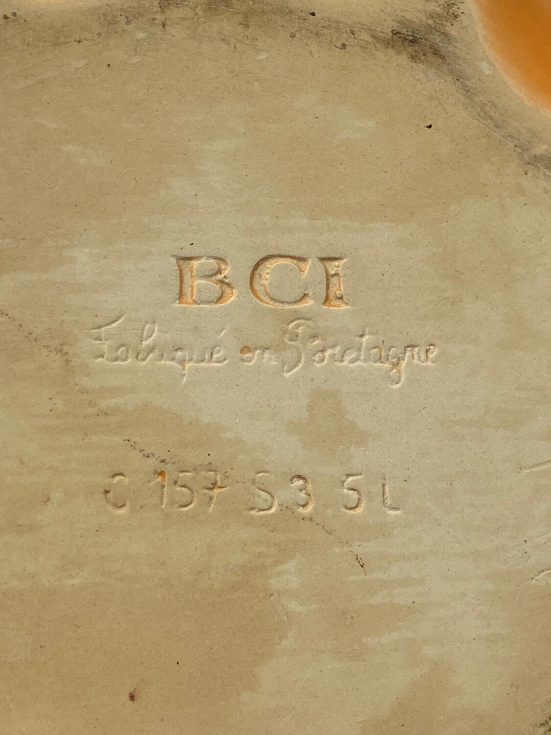 Pumpkin ceramic tureen 🎃, BCI, Brittany, vintage