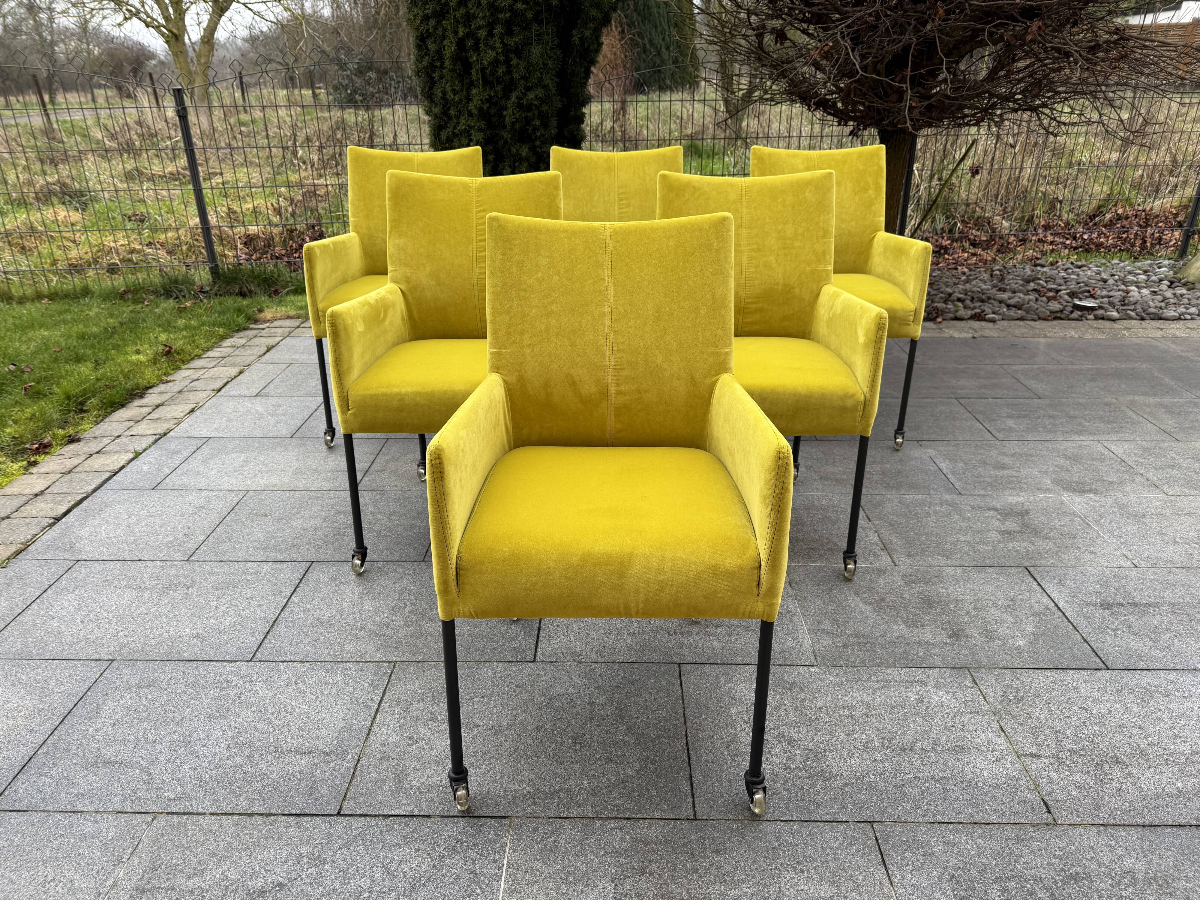 set of 6 Dutch dining chairs