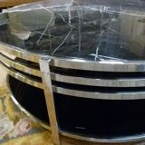 Doctrin Circular marble coffee table