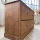 1950s pine workshop furniture 175cm
