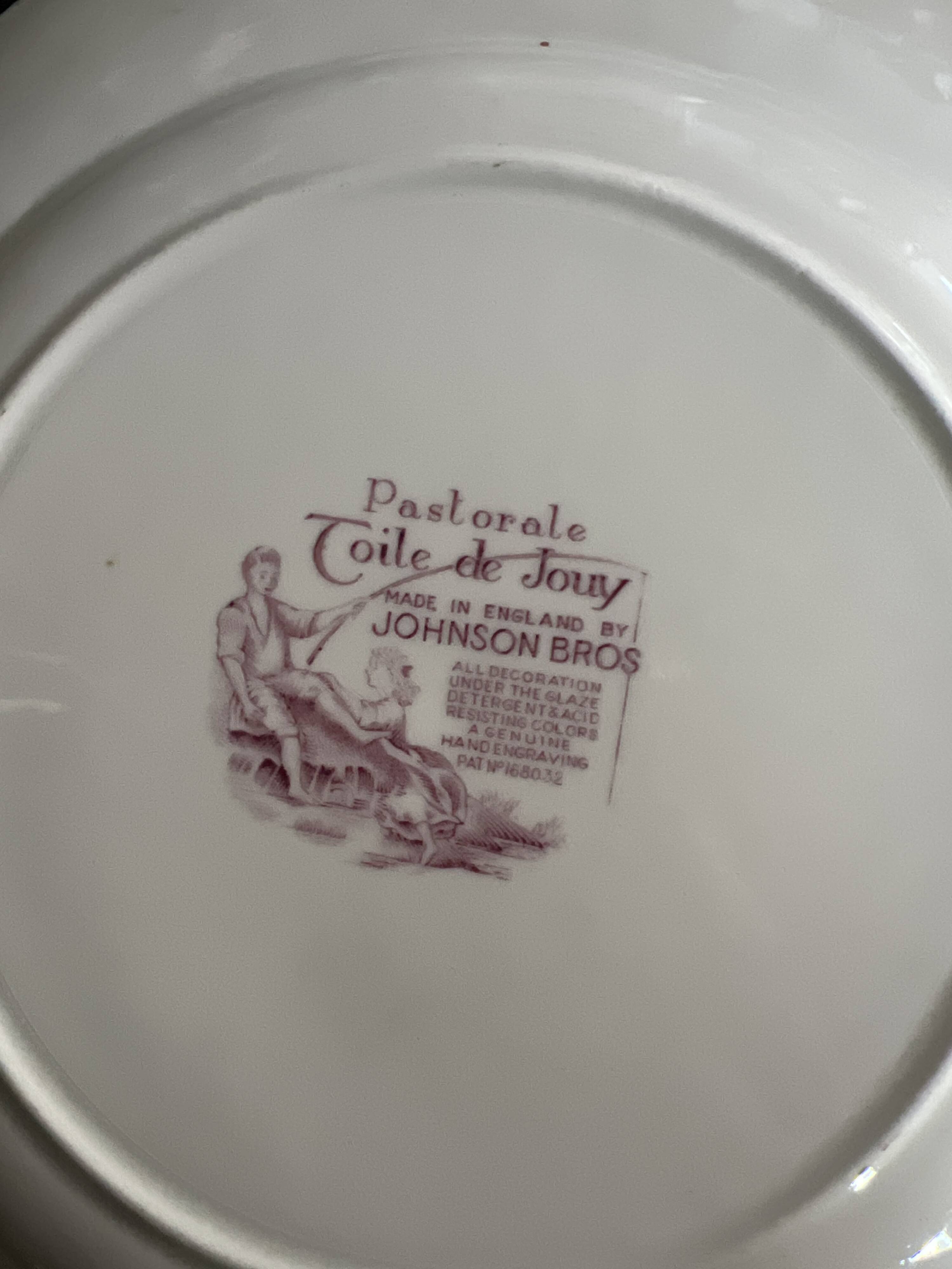 English plate