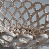 Pichon woven ceramic fruit basket in Uzès