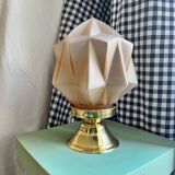 Pink star table lamp