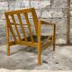 Pair of Scandinavian armchair fabric tiles