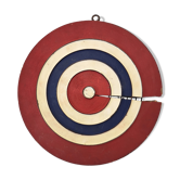 Old target darts game