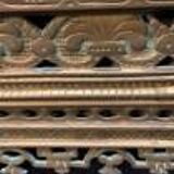 Flower pot. Solid bronze.