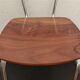 Lot of three chairs in formica effect wood 70