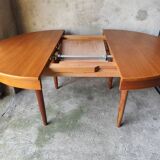 Vintage round dining table