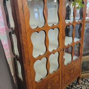 Louis XV Marquetry Display Case