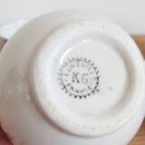 Tasses à café Lunéville vintage