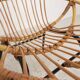Set of 2 rattan, bamboo children's chairs Rohe Noordwolde 1950s