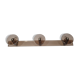 Vintage smoked plexiglass coat rack from the 70