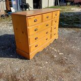 Industrial wooden furniture with drawers