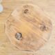 Petite tabouret tripode - porte plantes tripode en bois