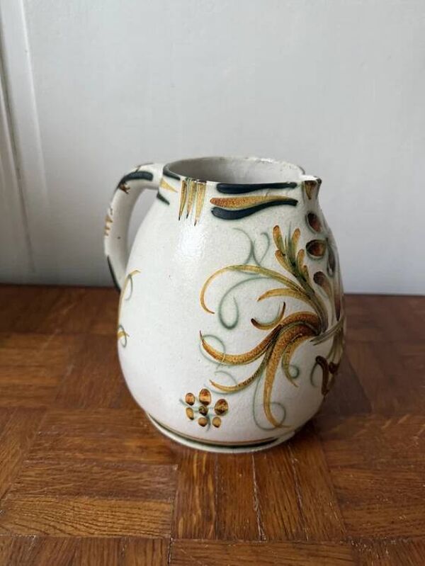 Ensemble cache-pot et pichet Keraluc Quimper