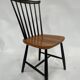 Chaise danoise 1960 design bois
