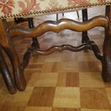 6 Louis XIII chairs or called sheepbone