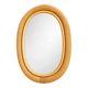 Miroir en rotin