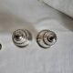 Salt and Pepper Shaker Set in Silver-Plated Metal