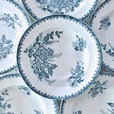 Old ironstone plates from St Amand "Margot" collection