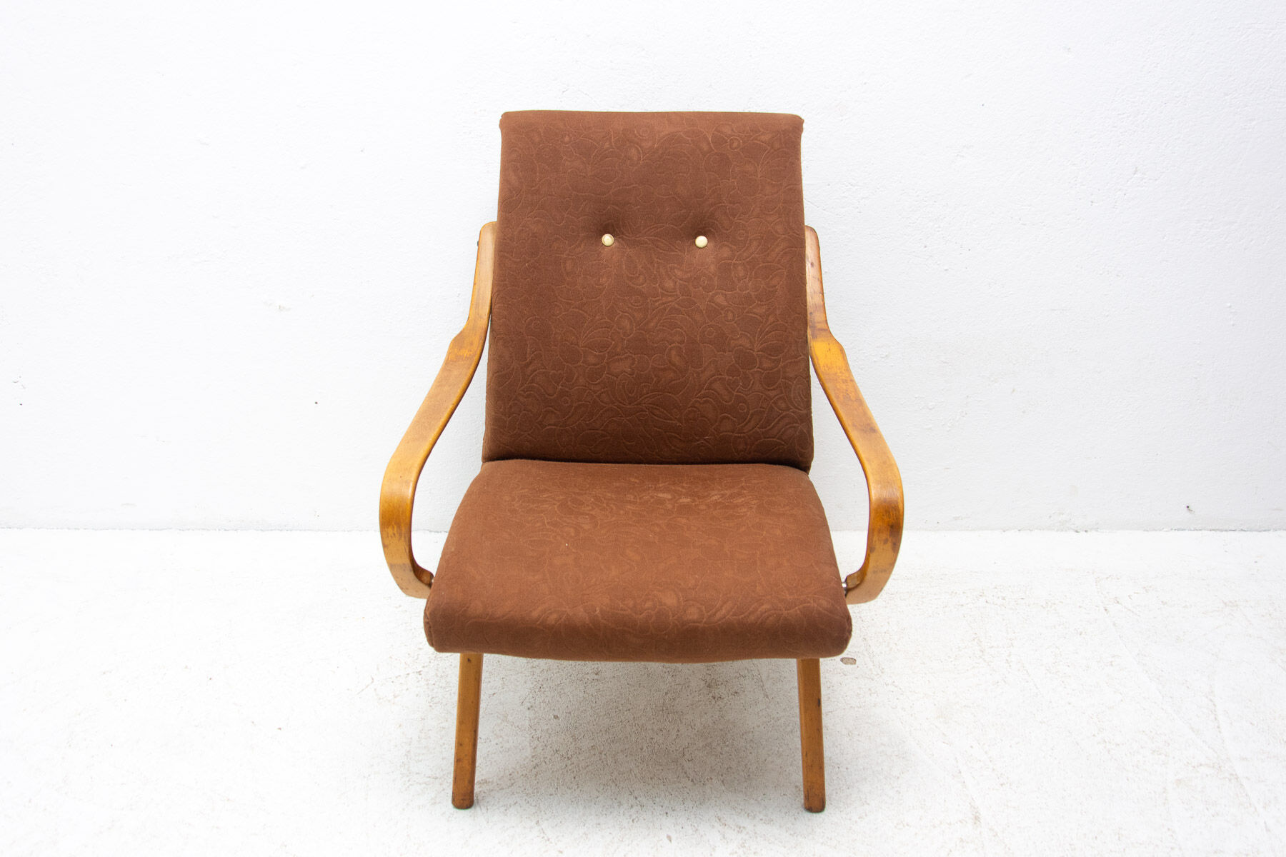 Pair of midcentury armchairs by jaroslav šmídek for jitona, 1960´s