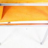 Danish orange chair by Sigvard Bernadotte for France & Søn 1970s