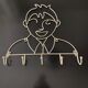 wall coat rack for girl and boy
