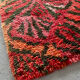 Rare Scandinavian Rya Rug, 1970’s, Space Age, Sweden
