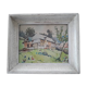 Aquarelle maison normande
