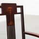 Art Nouveau Walnut Settee with Floral Marquetry, Belgium, ca. 1900