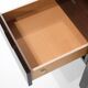 Canaan desk in wood and leather by Marcel Breuer for Gavina, Italy 1950s.