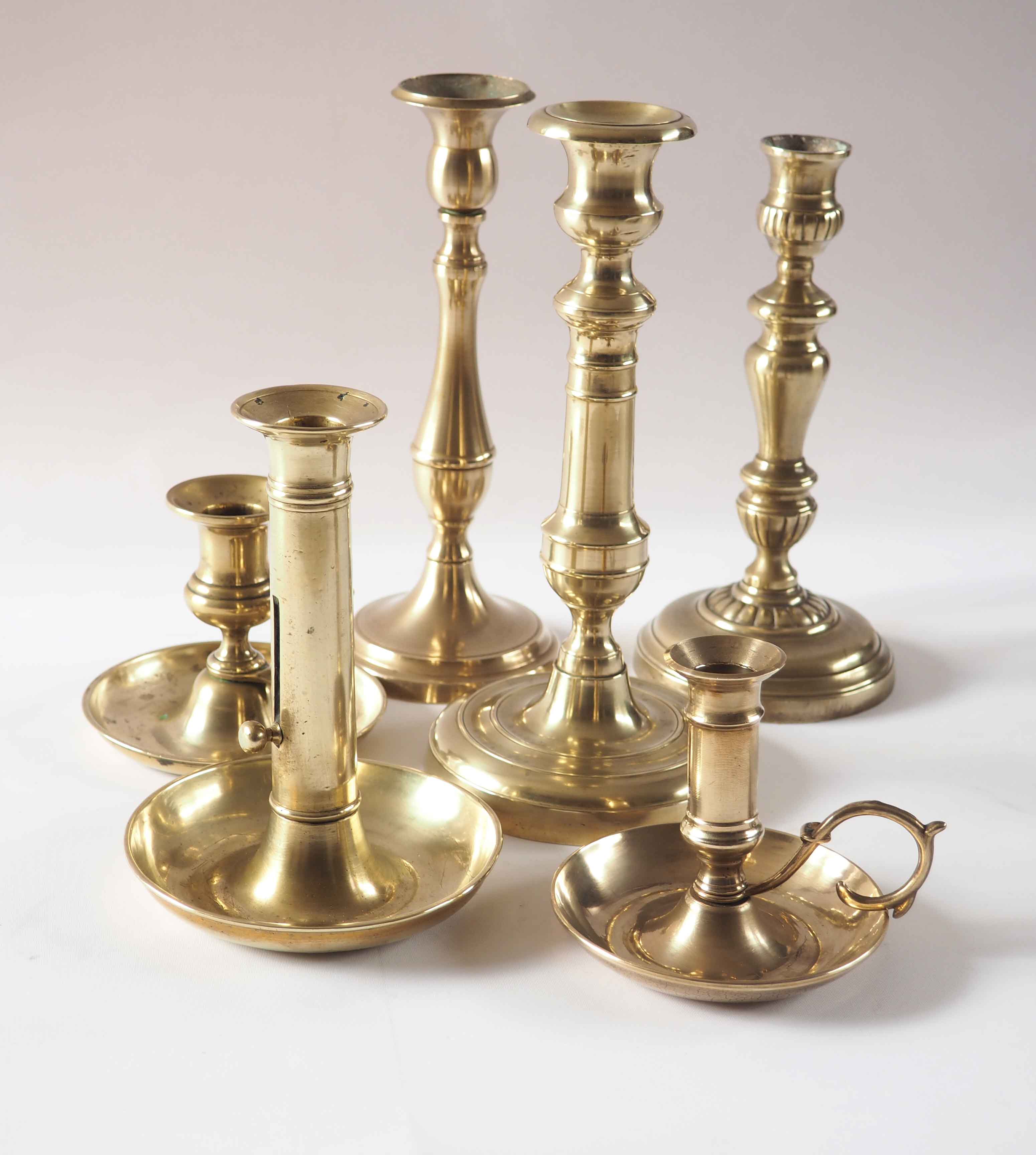 Copper brass candle holder