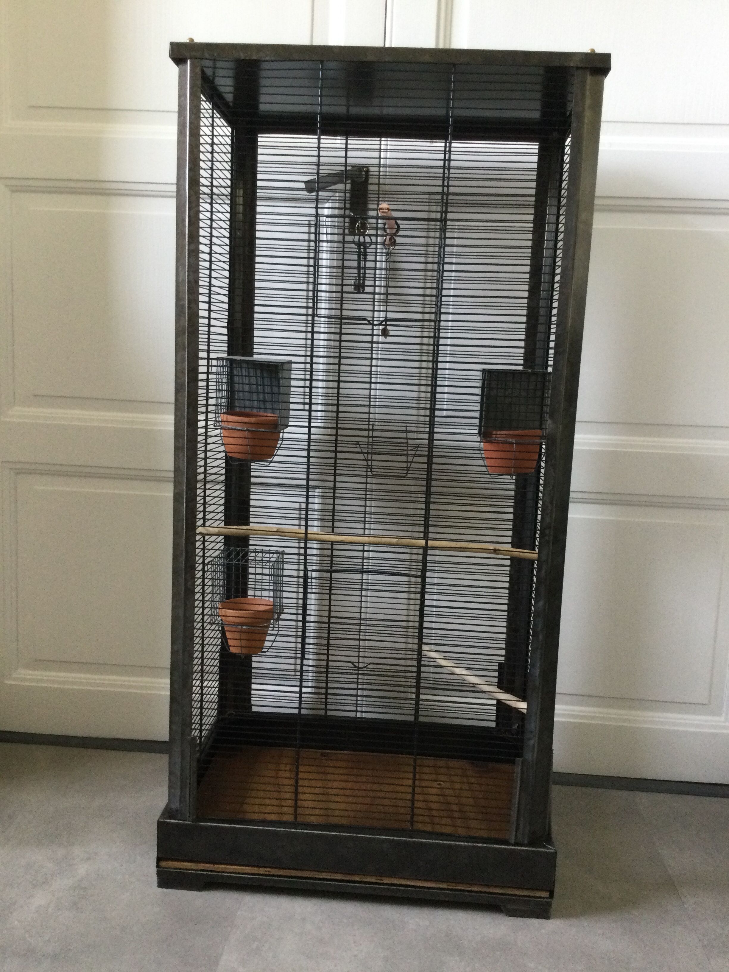 Bird cage, restored