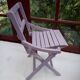 Wooden children's chair