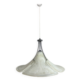 Acrylic Murano style clover pendant hanging lamp, Cosack Leuchten, 1970s