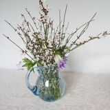Bulled glass pitcher
