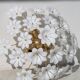 Audrey Hepburn, Delicious Murano Glass Ceiling Light White Wall Light Flowe