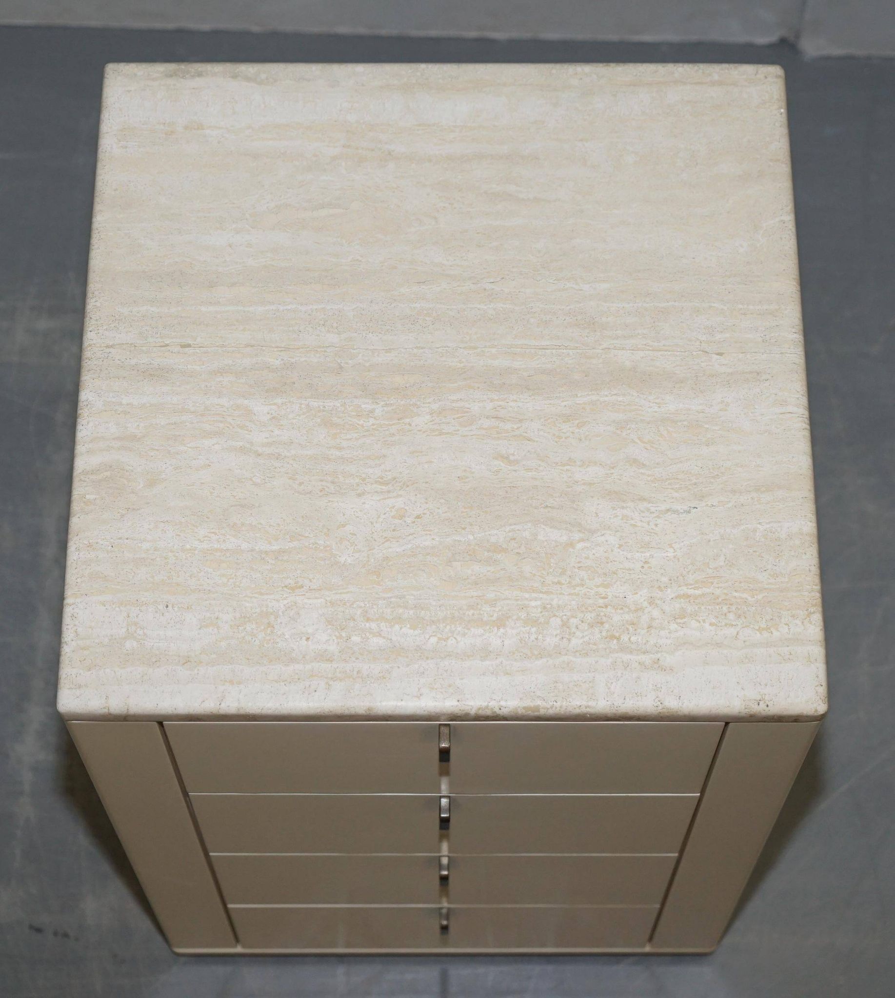 Interlubke marble chest of drawers