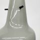 Mid-century grey glass pendant hanging lamp , 1960s Scandinavian