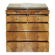Burr Walnut Commode Waring & Gillow