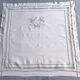 wedding set: sheet and 2 CS monogram pillowcases
