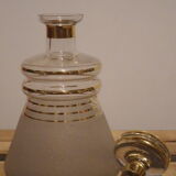 Granite water decanter gilded border