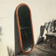 Miroir ovale en bois 148cm