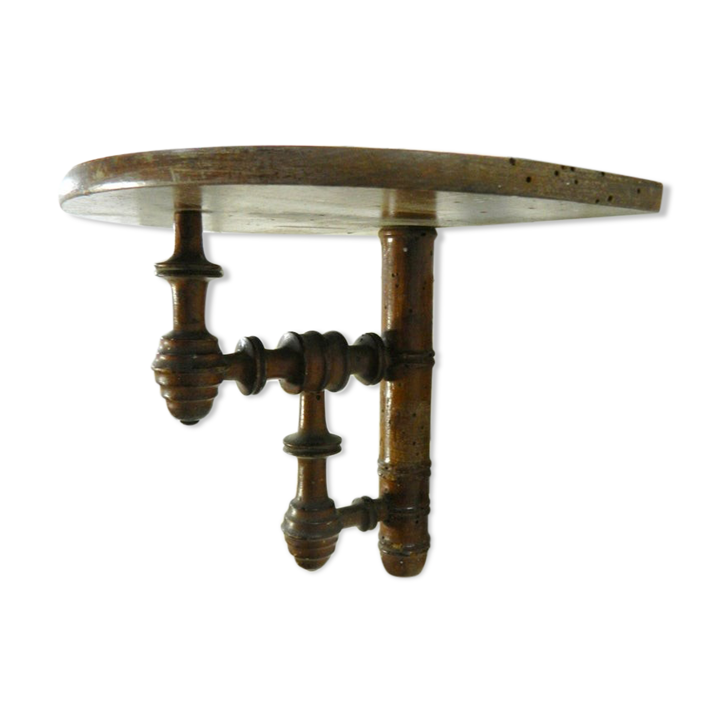 Etagère en bois a fixer au mur vintage