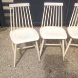 Set of 4 scandinavian style chairs