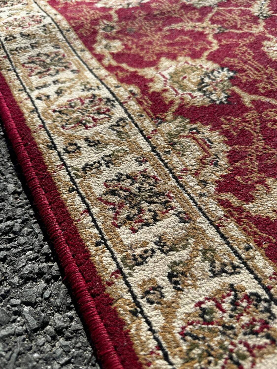 Oriental hallway rug