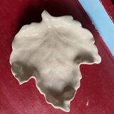 Lot of 3 empty pocket in cream white earthenware